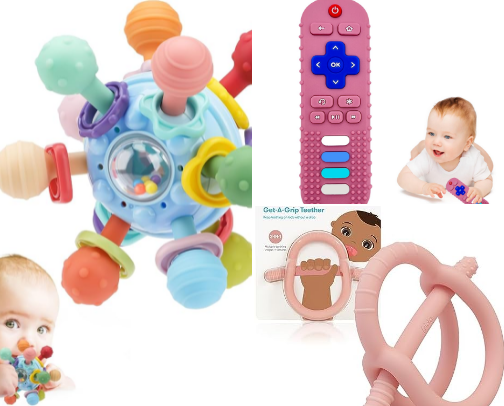 favorite baby toys 🧸 cover photo collage