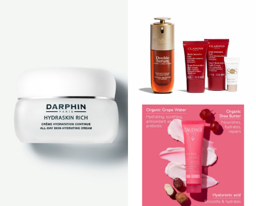 skin care cover photo collage