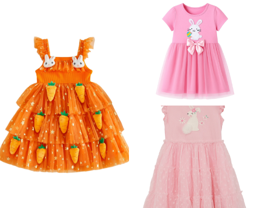 Spring-Ready Easter Attire: Trendy Pastel Dresses, Suits & Family Outfit Inspo#WalmartPartner cover photo collage