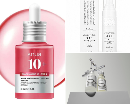 Skincare must haves for sensitive acne prone cover photo collage