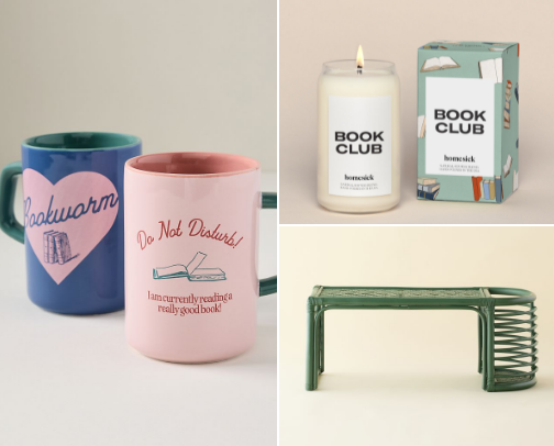 Gift Guide: For a Book Lover 📚 cover photo collage