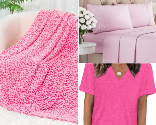 Momma Loves Pink! cover photo collage
