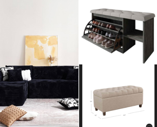 Furniture for a decent price that you would love cover photo collage