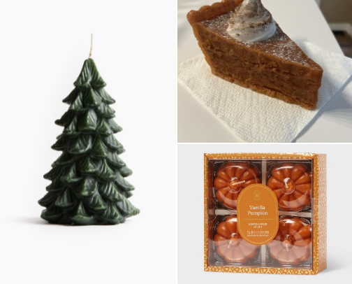 Scented Candles cover photo collage