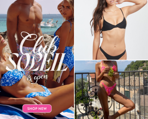 🌊 You + these bikinis = unstoppable. cover photo collage