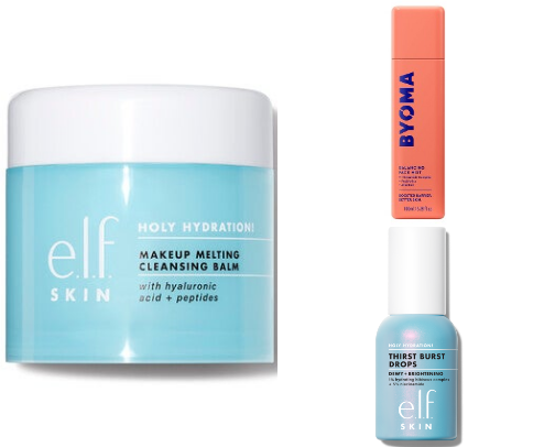 Current affordable skincare obsessions cover photo collage