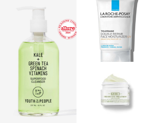 Skincare for sensitive skin 🧖🏼‍♀️✨ cover photo collage