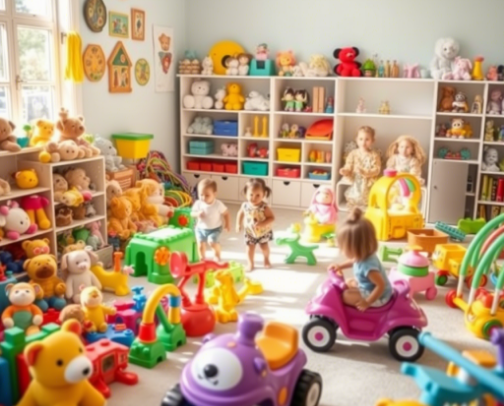 Toys cover photo collage
