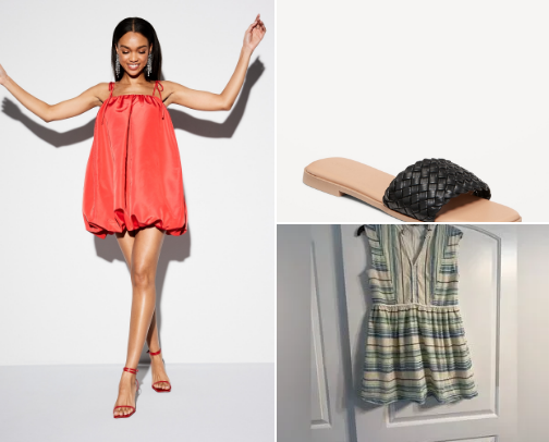 Fashion Forward & Backward cover photo collage