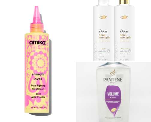 Fine hair girlies unite! cover photo collage