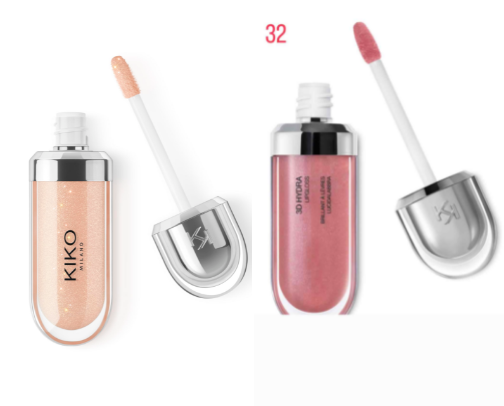 Kiko lip gloss cover photo collage
