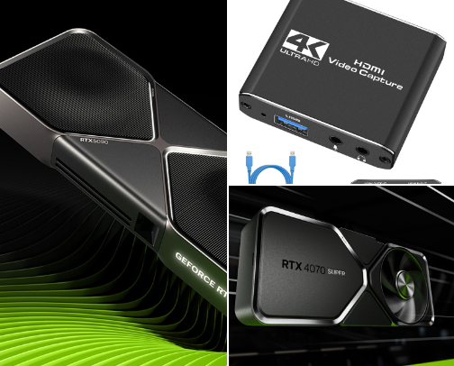 PC Hardware must-haves cover photo collage