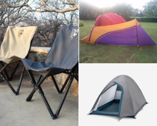 MUST HAVE CAMPING GEARS💜 cover photo collage