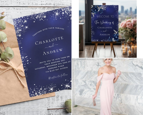 Wedding ideas, invitations, the dress, stationary, games cover photo collage
