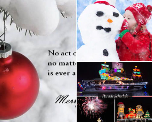 All Things Winter And Christmas!! cover photo collage
