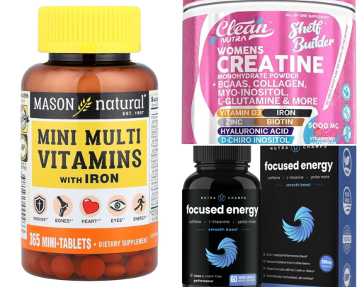 🍃 SUPPLEMENTS & WELLNESS 💊 – MY DAILY BOOSTERS FOR ENERGY & BEAUTY ✨ cover photo collage