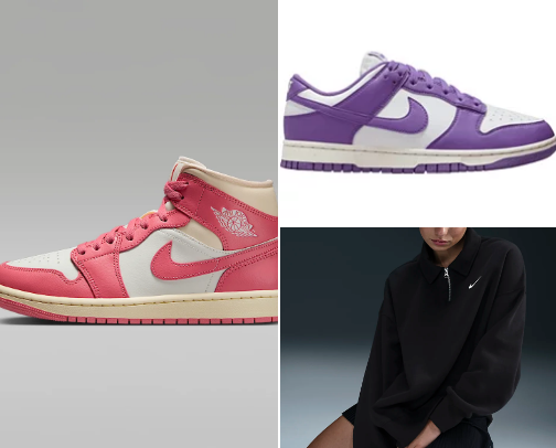 Nike shoes cover photo collage