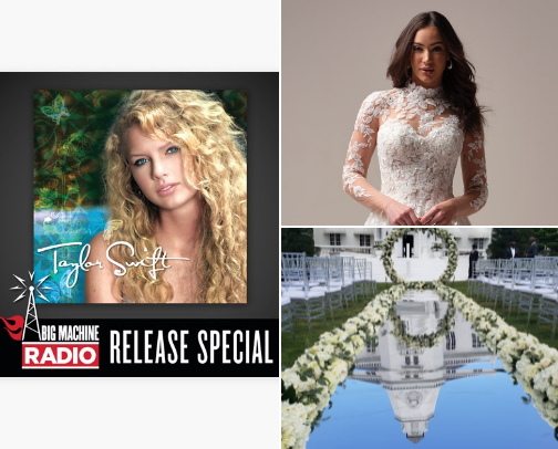 Taylor & Travis’s Dream Wedding by Eras! cover photo collage