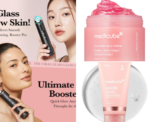 KOREAN GLASS SKIN CARE cover photo collage