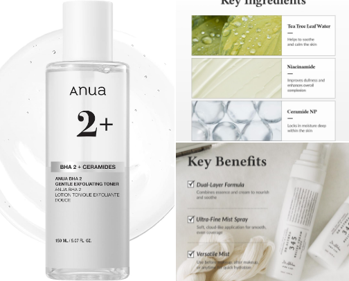 Affordable Winter Skincare (Oily, Acne Prone, Sensitive) cover photo collage