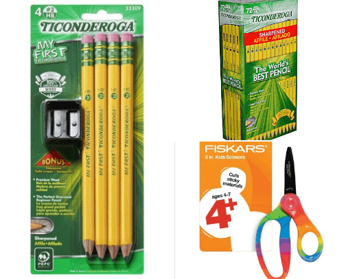 Teacher Recommended School Supplies cover photo collage