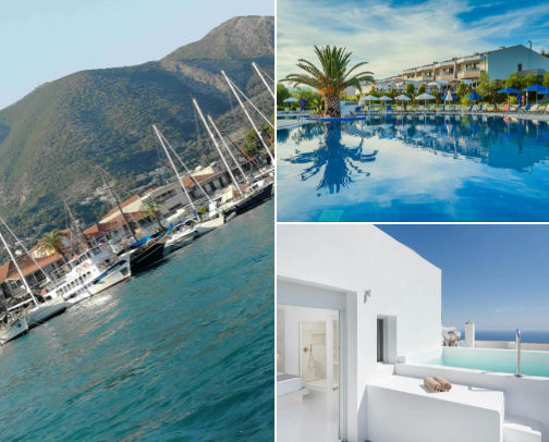 "Greece through my eyes – authentic places, delicious food, and unforgettable moments" cover photo collage