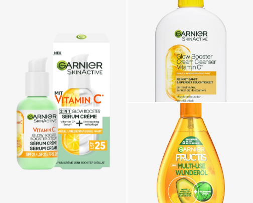 Garnier cover photo collage