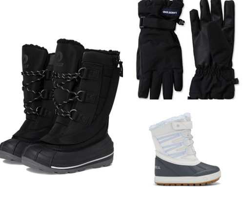 winter gear for kids who fight the snowsuit cover photo collage