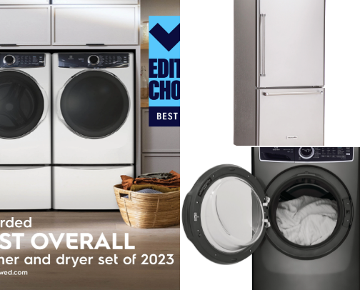 Home Appliances tested by me in our own home cover photo collage