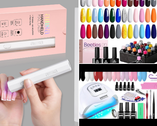 at home nail tech must haves cover photo collage