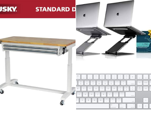 The "Work from Home" Setup cover photo collage