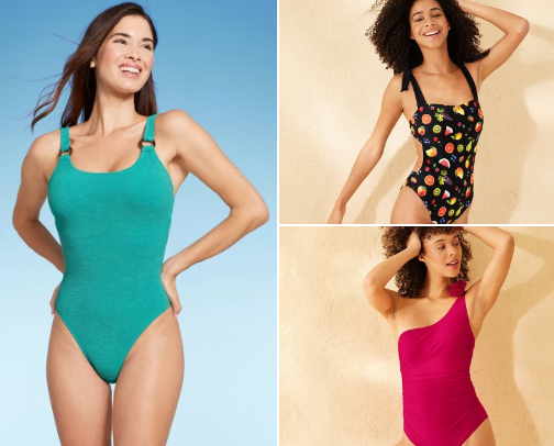 Target Swimsuits for the Busy Mom cover photo collage
