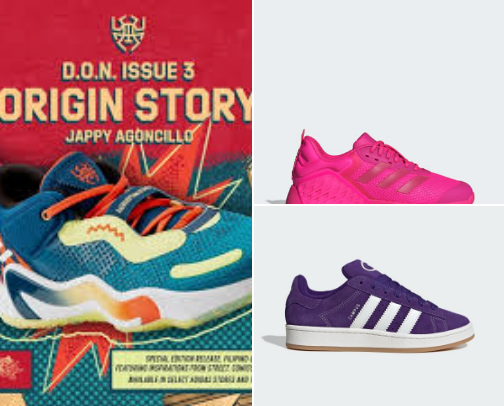 Adidas Shoes cover photo collage