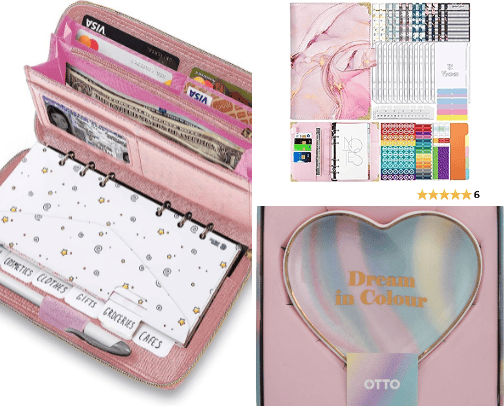 Cash stuffing cover photo collage