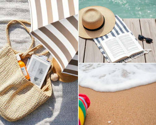 The California Edit: My SoCal Beach Day Essentials cover photo collage