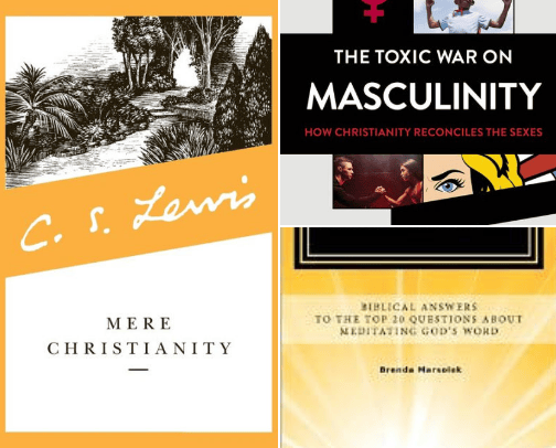 Christian Books I Love cover photo collage
