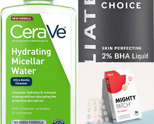 Best quality Facial products for both men and women cover photo collage