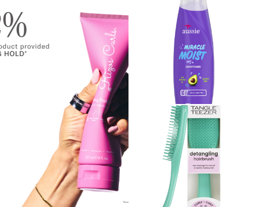 The BEST Curly/Coily Haircare Products cover photo collage
