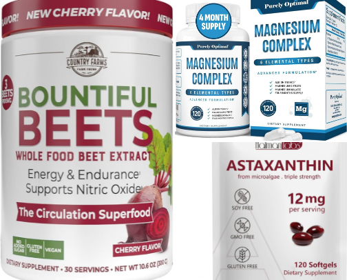 Items that aid in my health. cover photo collage