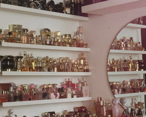 Perfumes I'm obsessed with cover photo collage