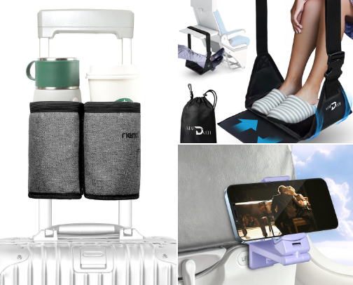 In-Flight & Airport Convenience cover photo collage