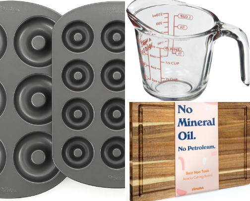 Things I Use In My Kitchen (mostly non toxic) cover photo collage