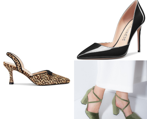 Ladies Summer shoes cover photo collage