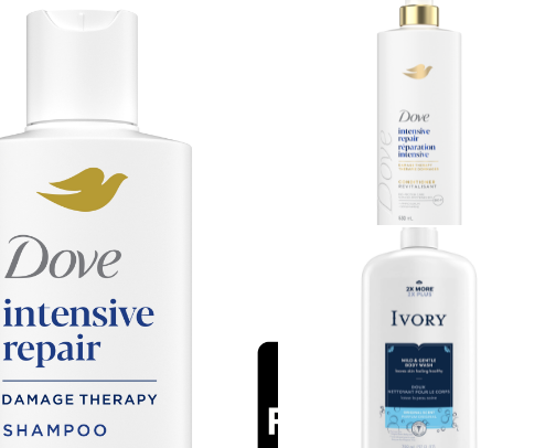 High-quality drugstore products cover photo collage