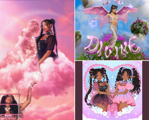 Music for Angelbbyz with Crooked Halos 😈✨💖 cover photo collage