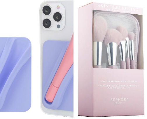 Stuff related to beauty products cover photo collage