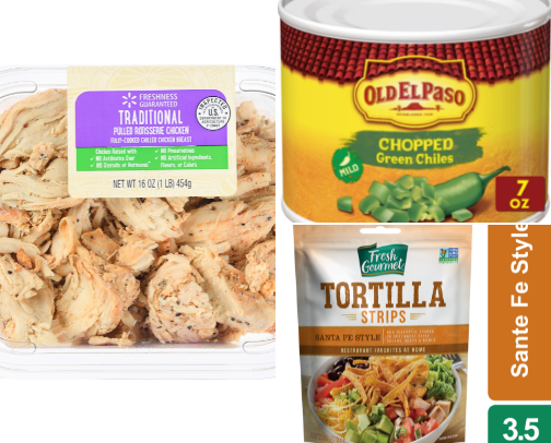 My Chicken Tortilla Soup cover photo collage