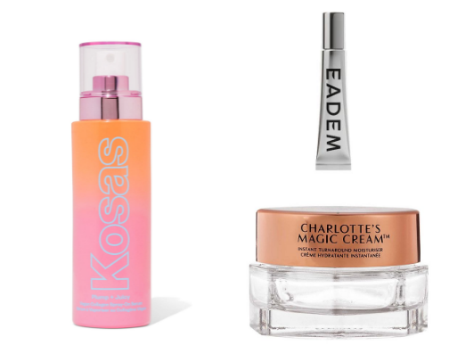 skincare essentials 🫧✨🫶🏻 cover photo collage