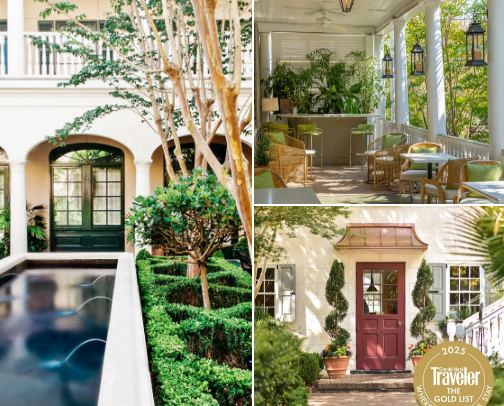 Charleston, South Carolina: A Cultured Guide to Where to Stay, Eat, and Wander cover photo collage