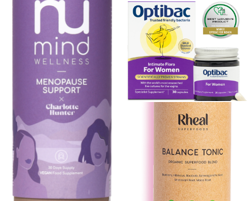 Menopause Support cover photo collage